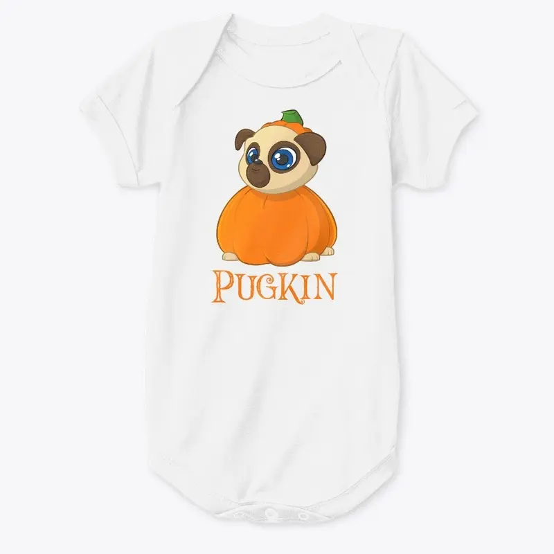 Pug Pumpkin Kawaii 90's Halloween Pugkin